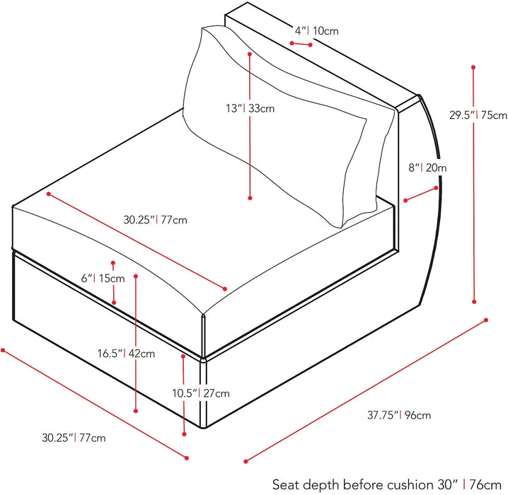 Siège de milieu Seattle pour la terrasse