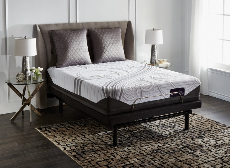 Matelas Ermano iComfort EFX3D Serta pour lit simple très long et base ajustable Motion Essentials 3