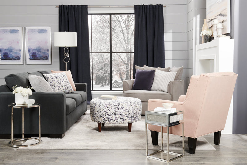 Lampe à pied de 64 po chrome avec motif torsadé