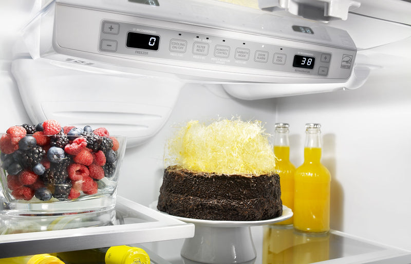 Réfrigérateur KitchenAid de 22 pi³ et de 36 po à portes françaises - panneau personnalisable - KRFC302EPA