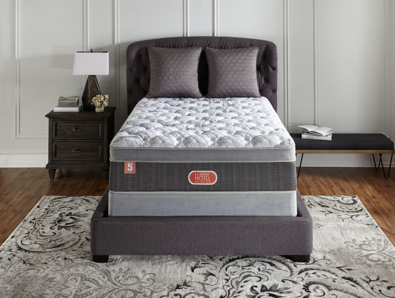 Ensemble matelas moelleux à Euro-plateau Hotel Diamond 5 de Beautyrest pour lit simple
