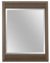 ["Miroir de commode de chambre à coucher Olivia, fabriqué au Canada - gris"]