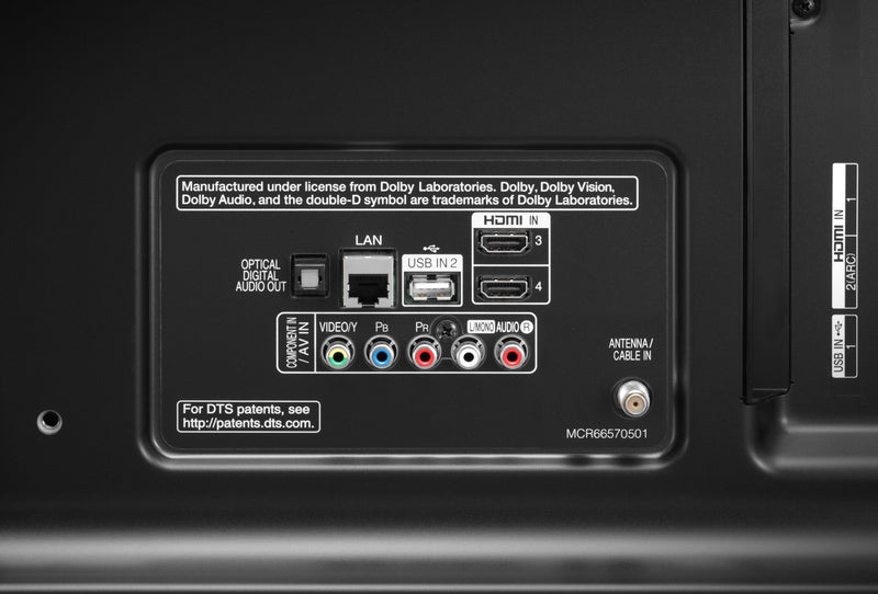 Téléviseur DEL Smart LG UJ6540 UHD 4K de 55 po avec webOS 3.5