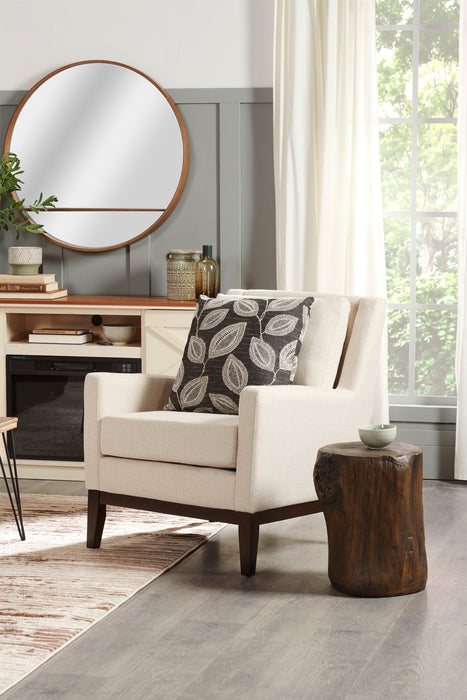 Table d'appoint Jordy de 15 po en imitation de bois - noire