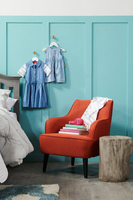 Table d'appoint Jordy de 15 po en imitation de bois - argentée