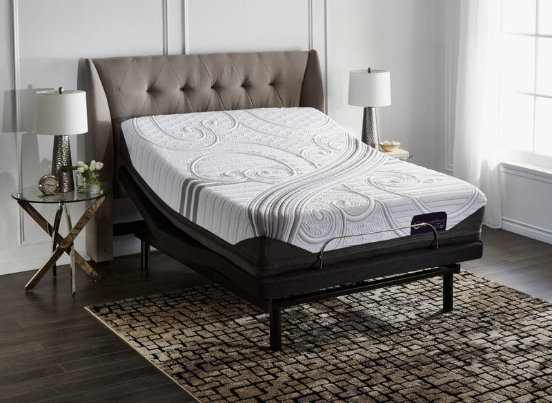 Matelas Ermano iComfort EFX3D Serta pour lit simple très long et base ajustable Motion Essentials 3