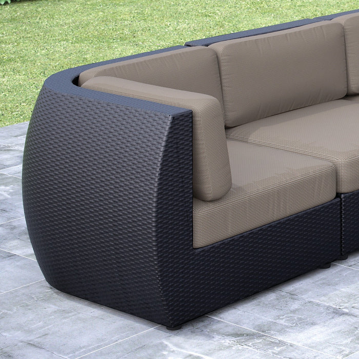 Siège en coin Seattle pour la terrasse