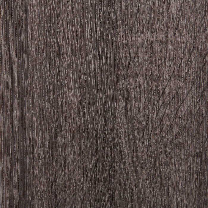 Miroir de commode de chambre à coucher Kate - gris-brun