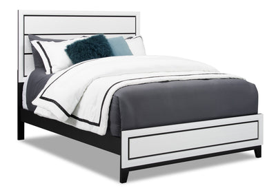 Kate Queen Bed - White 