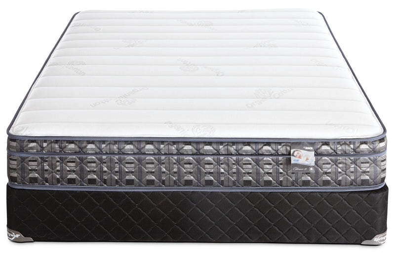 Ensemble matelas ferme à Euro-plateau Endeavour 4 de Springwall pour lit simple