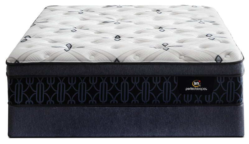 Ensemble matelas ferme à Euro-plateau Watson Perfect Sleeper de Serta pour lit simple
