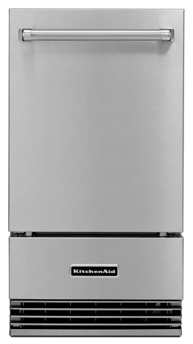Machine à glace automatique extérieure KitchenAid de 18 pouces - KUIO18NNZS 