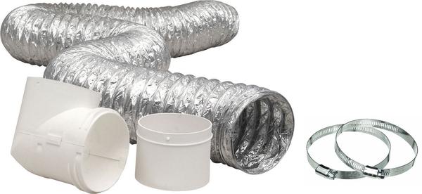 Trousse de connexion Dundas Jafine de la sécheuse au conduit et colliers de serrage