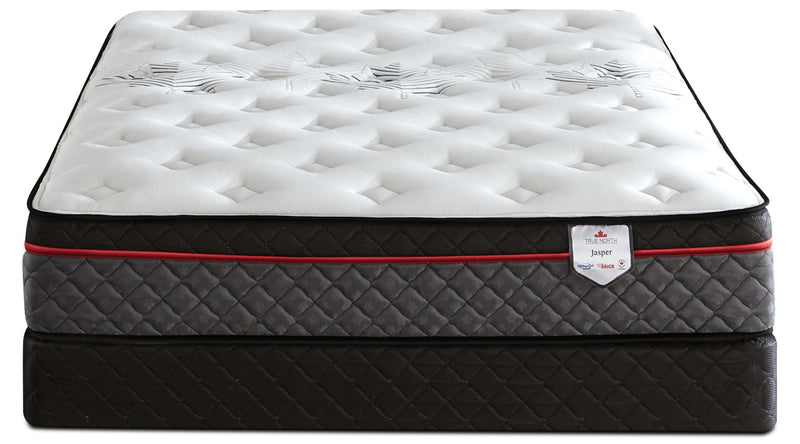 Ensemble matelas à Euro-plateau True North Jasper de Springwall pour lit double
