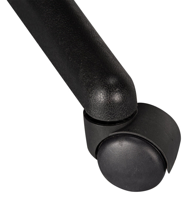 Chaise de bureau Leigh de 16 po - noire avec dossier à mailles