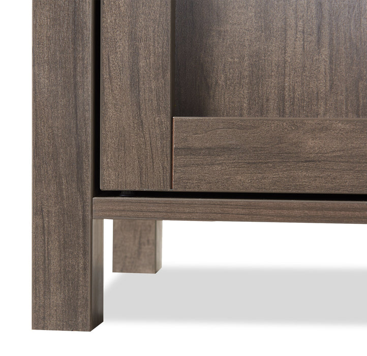 Armoire de rangement pour chaussures Levi de 31 po - noisette