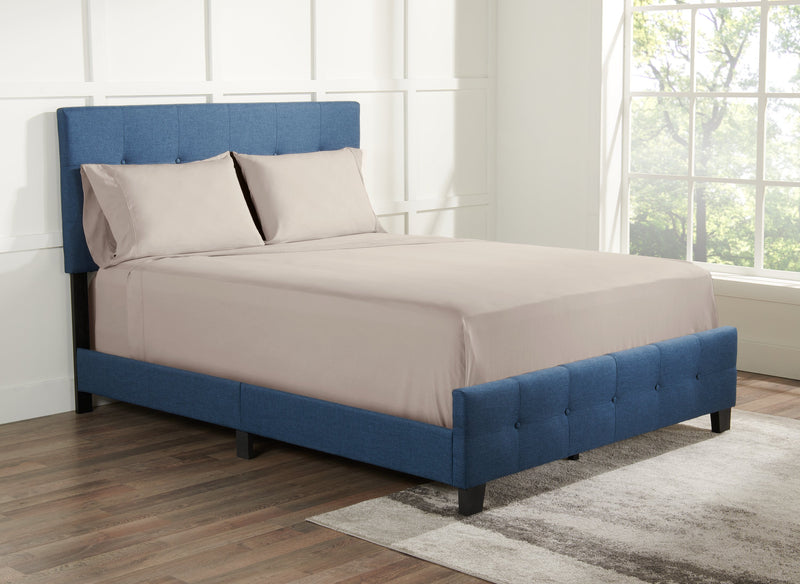 Ensemble de draps haute performance Hyper-Linen Bedgear 4 pièces pour très grand lit divisé - beige