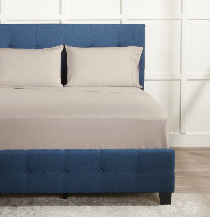 Ensemble de draps haute performance Hyper-LinenMC de BEDGEAR 4 pièces pour très grand lit - beige