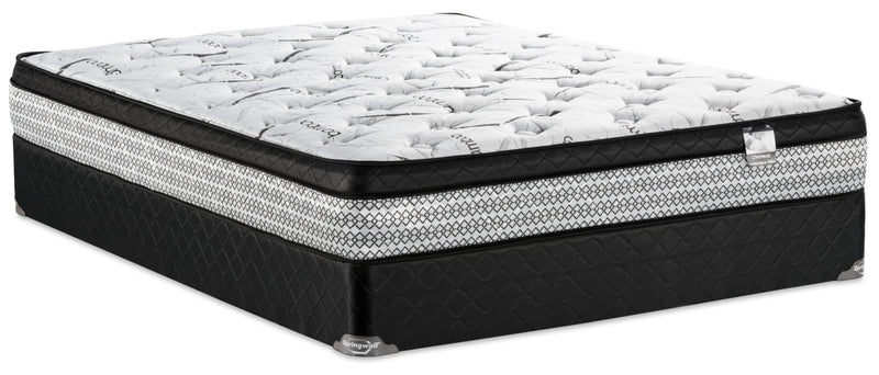 Ensemble matelas moelleux à Euro-plateau Fairweather 3 de Springwall pour lit simple