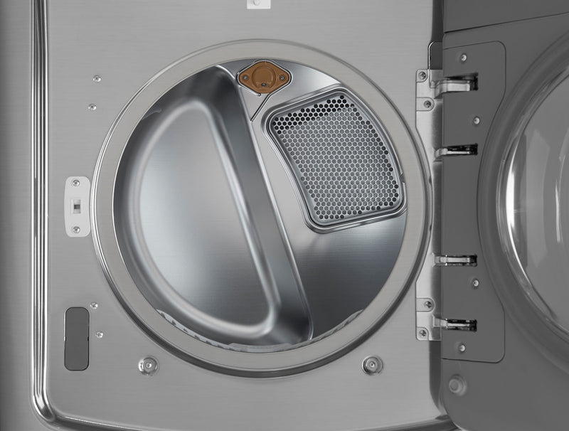 Sécheuse à gaz à la vapeur SteamDryerMC LG à énorme capacité de 9,0 pi³ - acier graphite