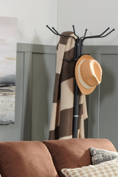 Portemanteau Lumai de 18 po - noir