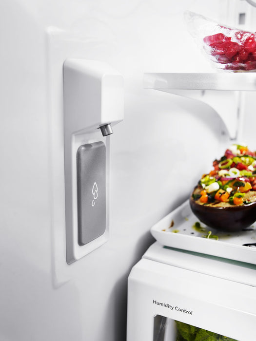 Réfrigérateur KitchenAid de 22 pi³ et de 36 po à portes françaises - panneau personnalisable - KRFC302EPA