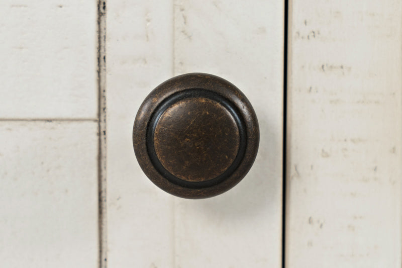 Meuble pour téléviseur rustique Madison de 60 po avec rangement et système de gestion des câbles pour téléviseurs jusqu’à 65 po - blanc