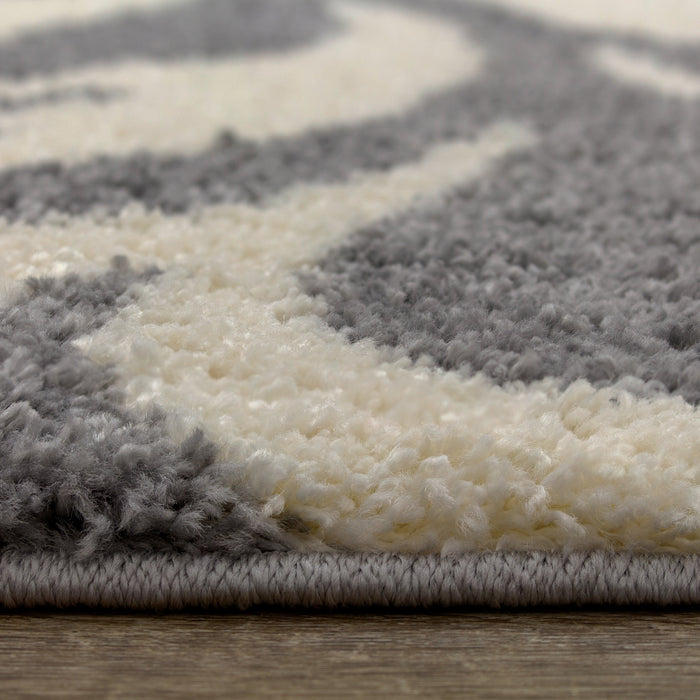 Carpette à poil long Maylee - 7 pi 10 po x 10 pi 6 po