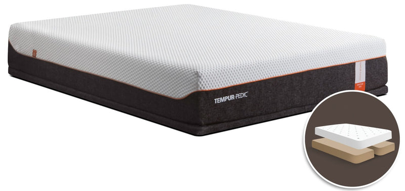 Ensemble matelas divisé TEMPUR-Gratitude de Tempur-Pedic pour grand lit 