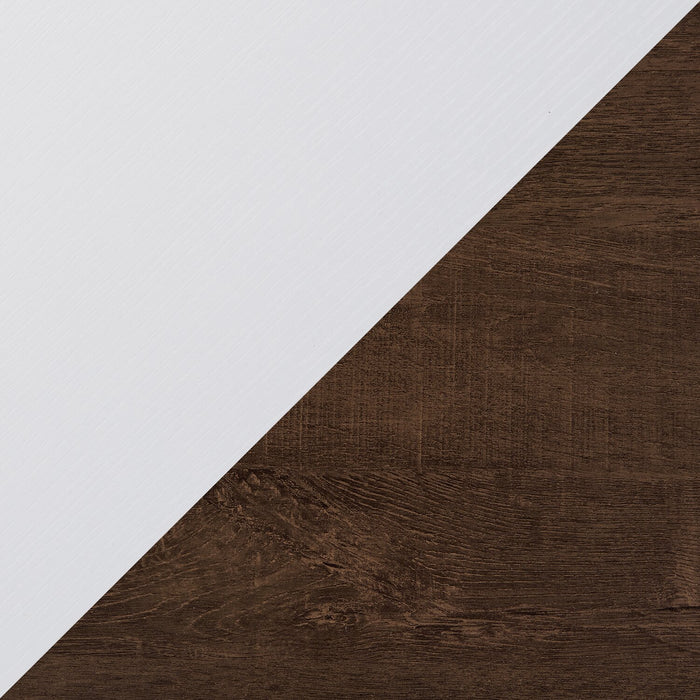 Meuble pour téléviseur Melody de 60 po avec rangement et système de gestion des câbles pour téléviseurs jusqu’à 65 po - blanc