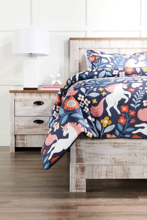 Ensemble d'édredon Molly 4 pièces pour lit double ou grand lit