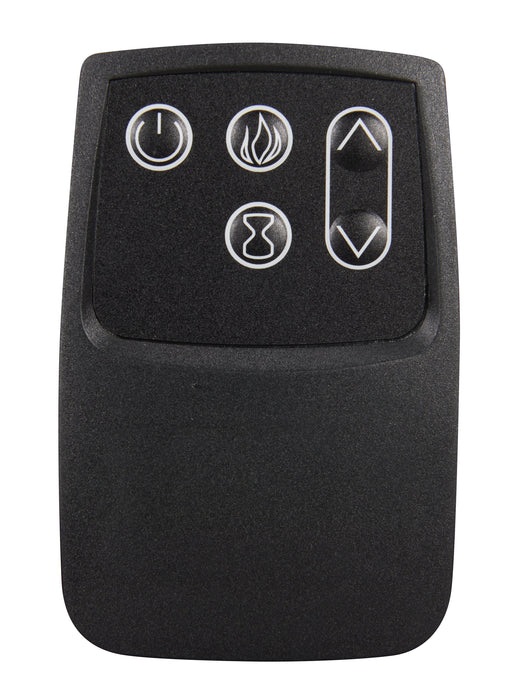 Meuble pour téléviseur Monte de 69 po avec foyer électrique, rangement et système de gestion des câbles pour téléviseurs jusqu’à 75 po - blanc