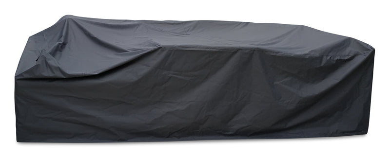 Housse pour ensembles Morris 7 pièces et 10 pièces pour la terrasse à l’extérieur, résistante à l’eau et à la poussière - grise