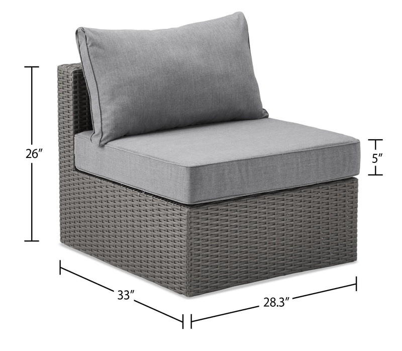 Fauteuil sans accoudoirs Morris pour la terrasse