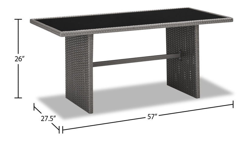 Table de coin-repas Morris pour la terrasse