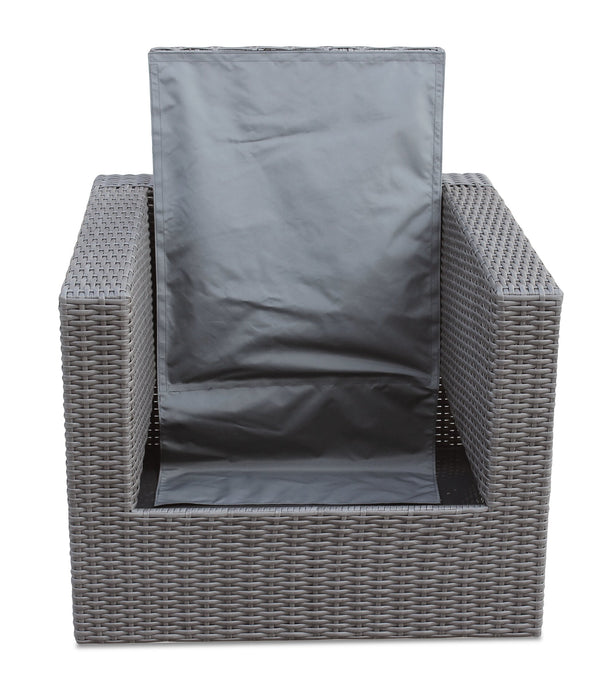 Fauteuil Morris pour la terrasse avec rangement