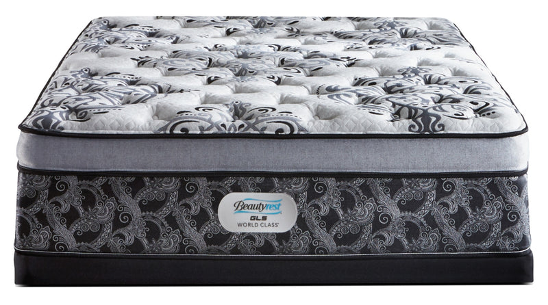 Ensemble matelas ferme à Euro-plateau GL5 Genesis de Beautyrest World Class pour lit simple