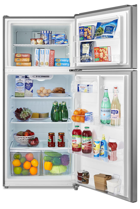 Réfrigérateur Midea de 18 pi3 à congélateur supérieur - MT18DDSCR1RCM