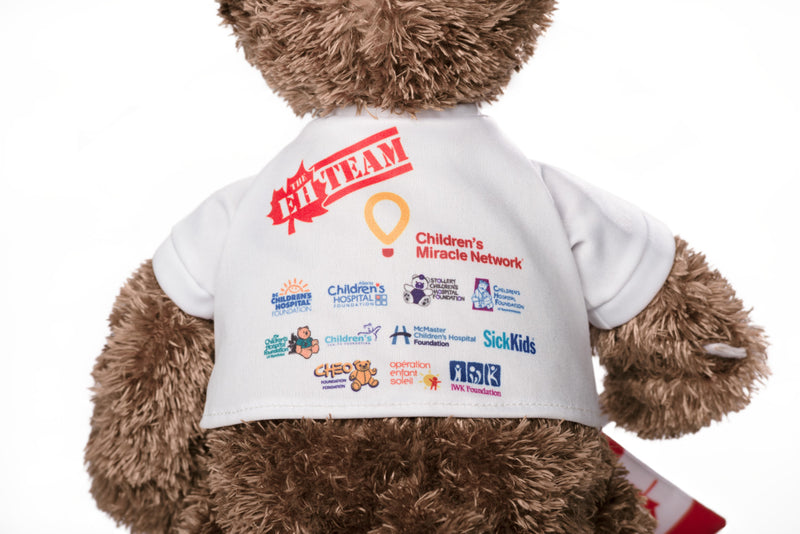 Ourson Brickley Canada 150 - T-shirt en anglais