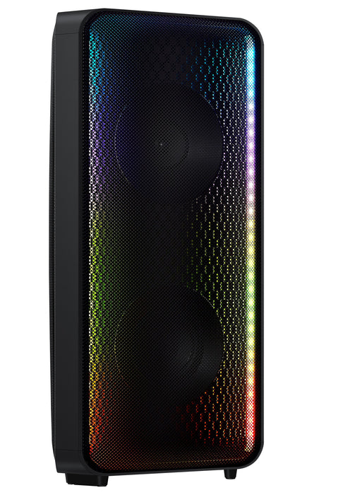 Haut-parleur de fête bidirectionnel de 160 W SAMSUNG MX-ST40 sans fil avec résistance à l’eau IPX5 (MX-ST40B/ZC)