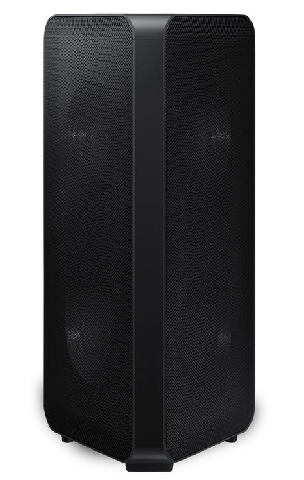 Haut-parleur de fête bidirectionnel de 160 W SAMSUNG MX-ST40 sans fil avec résistance à l’eau IPX5 (MX-ST40B/ZC)
