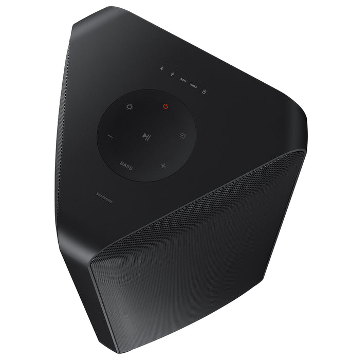 Haut-parleur de fête bidirectionnel de 240 W SAMSUNG MX-ST50 sans fil avec résistance à l’eau IPX5 (MX-ST50B/ZC)