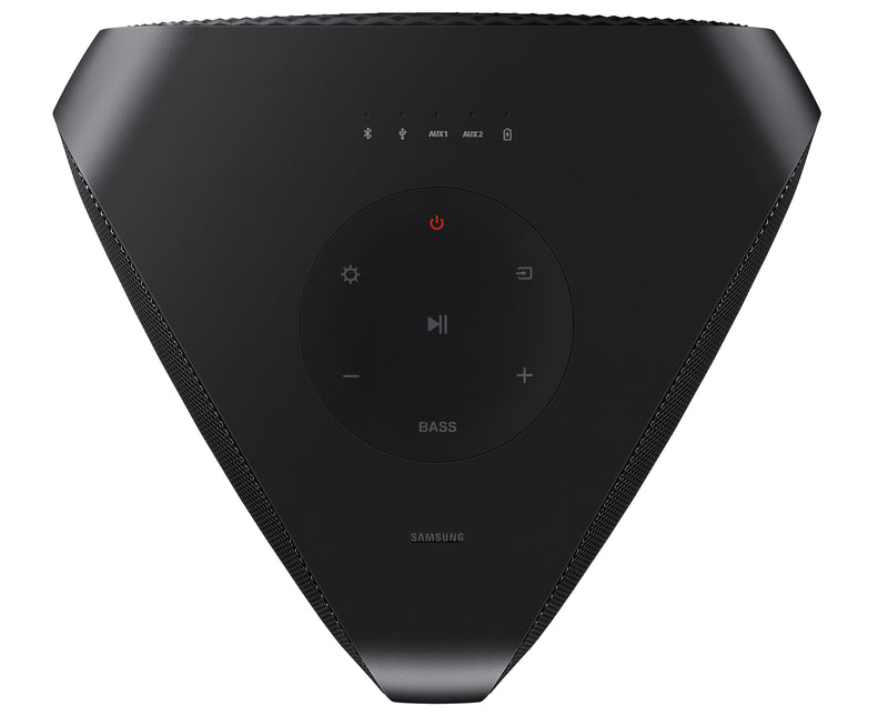 Haut-parleur de fête bidirectionnel de 240 W SAMSUNG MX-ST50 sans fil avec résistance à l’eau IPX5 (MX-ST50B/ZC)