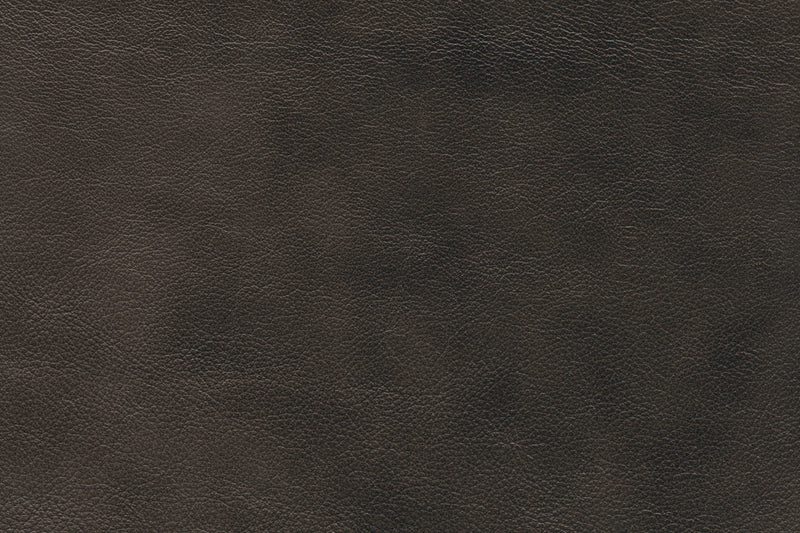 Fauteuil à inclinaison électrique Hayes de 38 po en cuir véritable avec appuie-tête réglable - gris acier