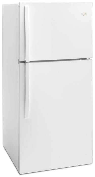 Réfrigérateur Whirlpool de 21,3 pi³ et de 33 po à congélateur supérieur - blanc - WRT541SZDW