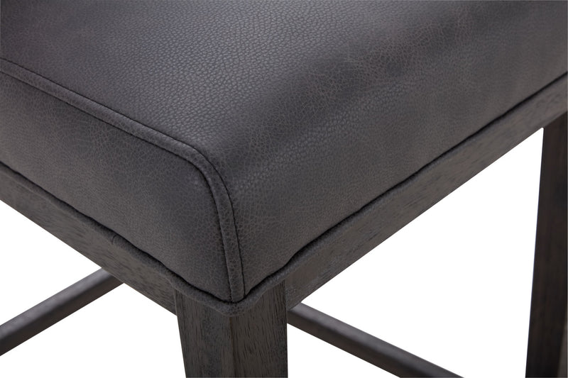Tabouret Quinn de hauteur comptoir, ensemble de 2 - gris