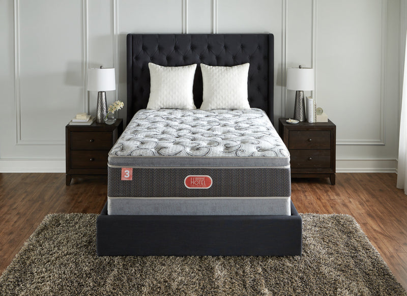 Ensemble matelas ferme à plateau-coussin épais Hotel Diamond 3 Beautyrest pour lit simple