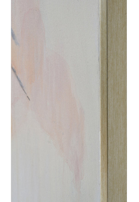 Portrait intime sur toile encadrée - 45 po x 45 po