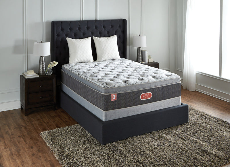 Ensemble matelas ferme à plateau-coussin épais Hotel Diamond 3 Beautyrest pour lit simple