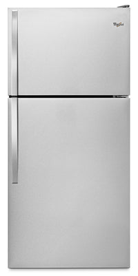  Réfrigérateur Whirlpool de 18,2 pi³ et de 30 po à congélateur supérieur - acier inoxydable monochrom…